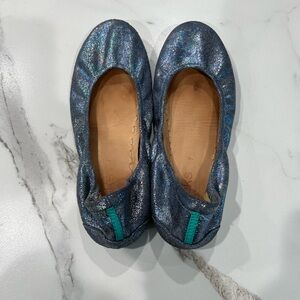 Tieks flat shoes size 7 moon dust